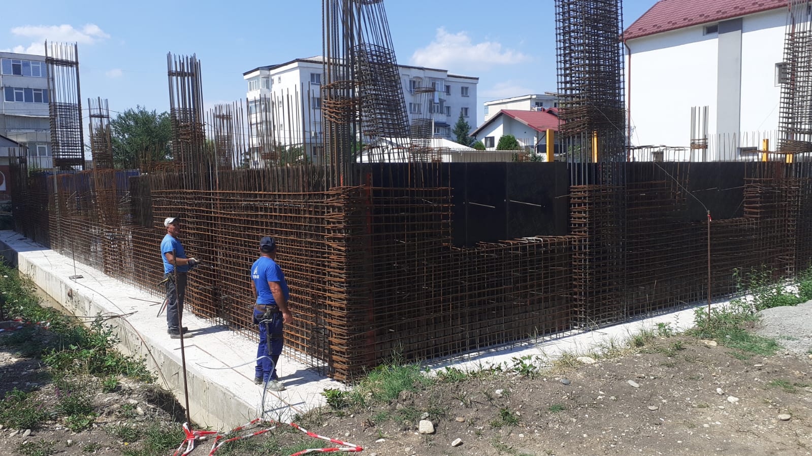 Exterior parcare subterană - Etapa 1